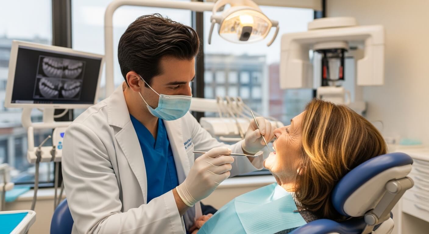 Dentista especializado em tecnologia odontológica